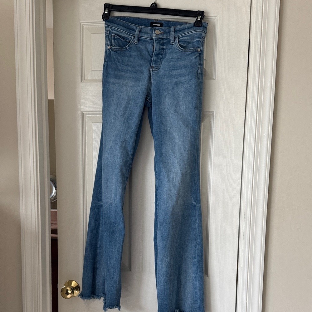 Express Women's Denim Flare Jeans